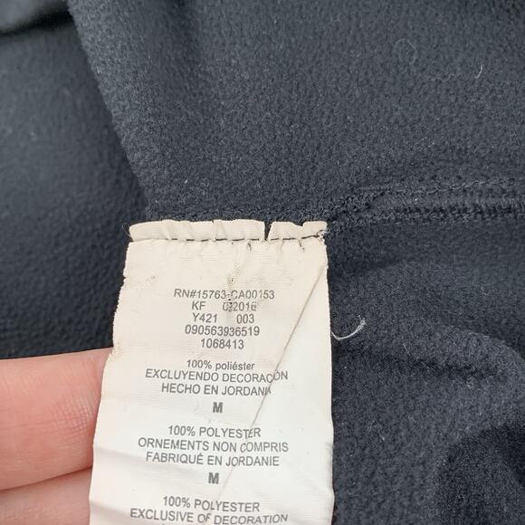 Champion Elite Performance Quarter Zip Hoodie Jacket Size Medium Mens Black M - Picture 4 of 6